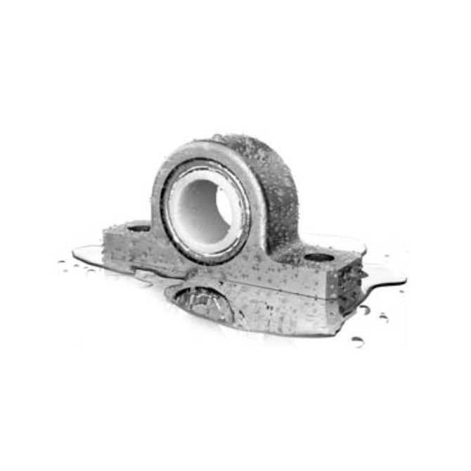 1099383 | NPB2-12M-A (2 Pcs) --- Pillow Block Housings - 12 mm - 961 N - 795 RPM Washdown - Aluminium Housing with Acetal Bearing