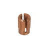 Expansion Inserts - 0-80 UNF - 1.52mm - 2.36x3.18 mm Press In - Brass Insert