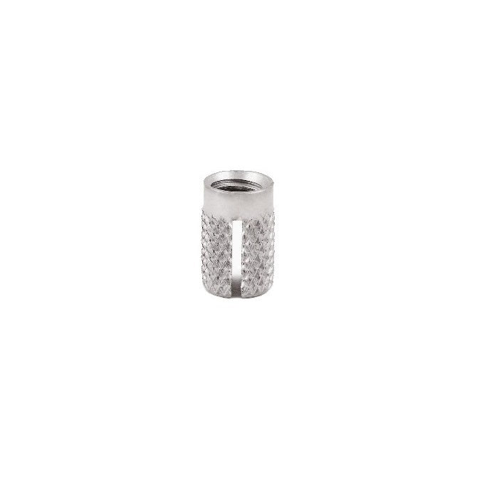 Expansion Inserts - 2-56 UNC - 2.18mm - 3.17x3.96 mm Press In - Stainless Steel 303/304 Similar to A2, 18-8 HRB80 Insert