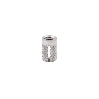 Expansion Inserts - 2-56 UNC - 2.18mm - 3.17x3.96 mm Press In - Stainless Steel 303/304 Similar to A2, 18-8 HRB80 Insert