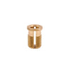 Expansion Inserts - 2-56 UNC - 2.18mm - 3.175x3.96 mm Press In - Brass Insert