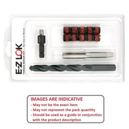 1070665 | EZL-064C-KIT --- Size Kits Thread Repair - 1/4-20 UNC - 6.35mm - 9.525mm - 3/8-16 UNC - - Q EZ-Lok
