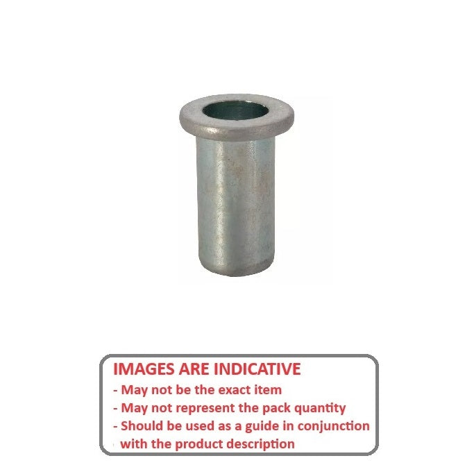 1076289 | IN-RIV-079C-032 --- Rivet Nuts Inserts - 5/16-18 UNC - 7.94mm - 10.49 - 0.76 - 3.18 Klik
