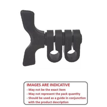 1087849 | SJ-10RS --- Swivel Joints - 9.53x12.7x38.1 mm Wing Knob