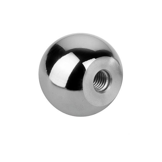 Knobs - Ball - Female Threaded - Polished Steel