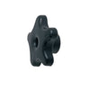 Lobe Knobs - 1/4-20 UNC -6.35mm- 57.15x18.3 mm - Zinc Plated Steel Hex Nut