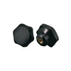 Lobe Knobs - 1/2-13 UNC -12.7mm- 50.04x19.1 mm - Brass