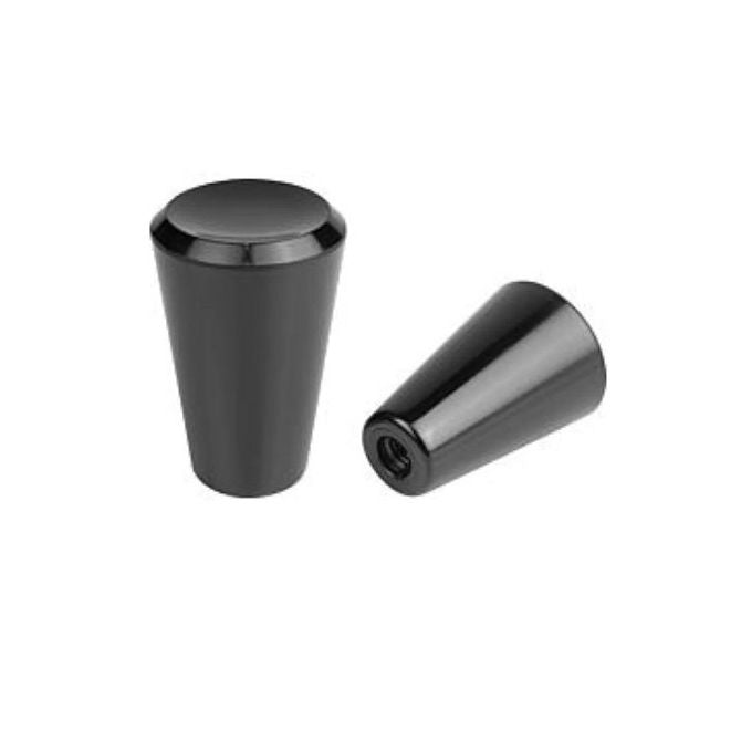1086513 | KF095-035-LVR --- Lever Knobs - Hole Size 9.53 Push On 34.93x19.1 mm Through Bore - Phenolic Knob