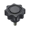 Lobe Knobs - M10 -10x1.5mm- 40x15 mm - Phenolic and Brass