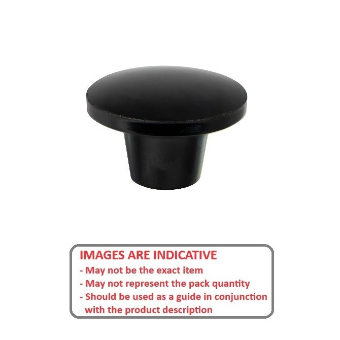 1067738 | KF060M-030-PP --- Push Pull Knobs - M6 - 6x1mm - 30x13.5 mm - Plastic Knob