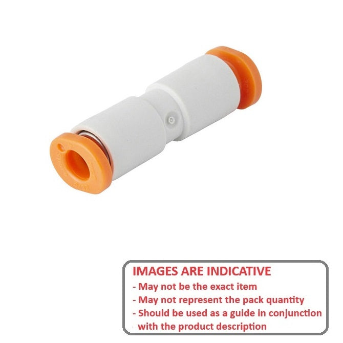 1227496 | KQ2H09-00A (10 Pcs) --- Special Items Listed by Manufacturer - Manufacturer Misumi KQ2H09-00A - 5/16 x 5/16 Union Tube