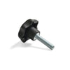 Star Knobs - M6 -6x1mm- 25x20 mm - Plastic