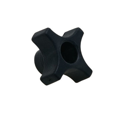 1092199 | KF100M-044-CH --- Cross Knobs - M10 - 10x1.5mm - 44.45x15.9 mm Female - Brass Knob