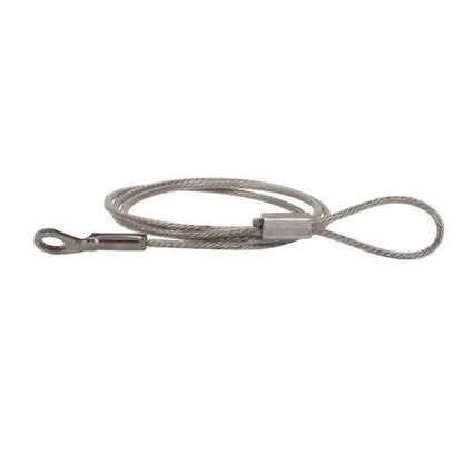 1210396 | FPC-215RS (50 Pcs) --- Nylon Coated Steel Lanyards - 254 mm D - Galvanised Steel Lanyard