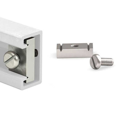 1228016 | PBC-210RS --- Crowned Roller Track System Linear - End Stop - - Order other components seperately