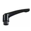 Adjustable Tapped and Reamed Handles - M10 -10x1.5mm- Powder coated Zinc 95 mm