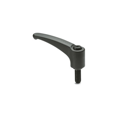 1091374 | KHD-260RS --- Adjustable Stud Handles - M10 - 10x1.5mm - 25 mm - Plastic with fibreglass reinforcement Handle