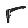Adjustable Stud Handles - M6 -6x1mm- 40 mm - Powder Coated Zinc