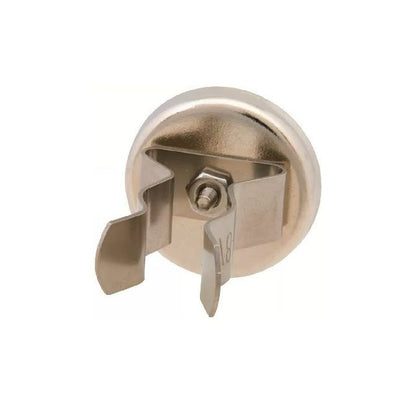 1146855 | MAG-CP-036-49-10-CL --- Cup Assemblies with Clips Magnets - 35.81x48.51 mm - Option 1 - Stainless Steel Magnet