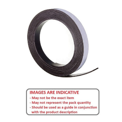 1037691 | MAG-ST-15-019-0304-RVA (5 Pcs) --- Rubber and Vinyl Magnets - 1.52x19.05x304 mm