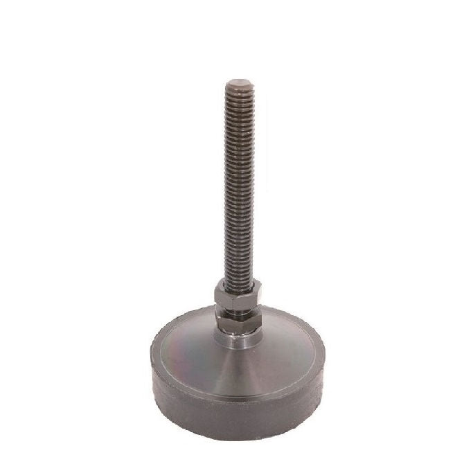 1098923 | MLM-120M-084-C-AVMD --- Levelling Studded Mounts - M12 - 12x1.75mm - 76.2x41.3 mm Anti-Vibration - Steel Mount