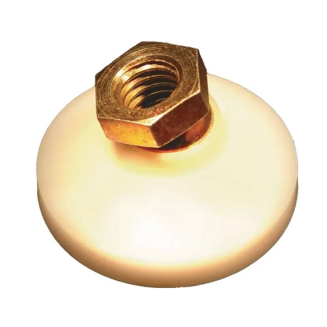 Mounts - Levelling Socket - Swivel - Gold Chromate - Acetal Base