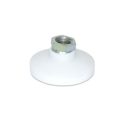1072384 | MSF-064C-S3AP --- Levelling Socket Mounts - 1/4-20 UNC - 6.35mm - 25.4x17.8 mm Swivel - Stainless Steel 303/304 Similar to A2, 18-8 HRB80 Mount