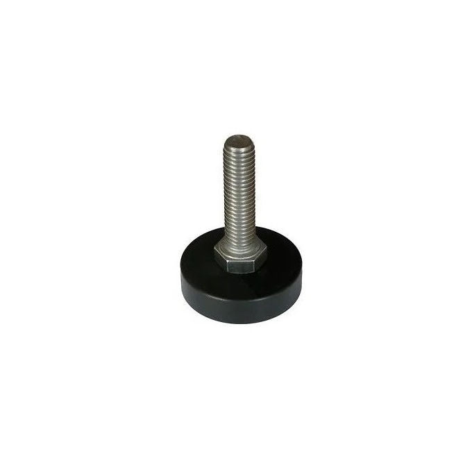 1217469 | RAD5210-1 --- Levelling Studded Mounts - M10 - 10x1.5mm - 30x9 mm Basic - Polypropylene Adjuster