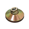 Levelling Socket Mounts - M6 -6x1mm- 19.1x13.5 mm - Gold Chromate