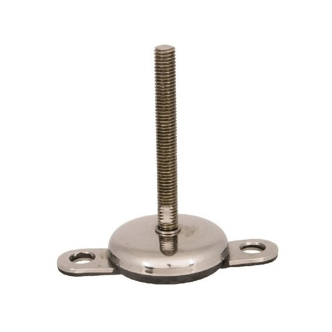 Mounts - Levelling Studded - Hygienic - Anchoring - Two Mounting Hole
