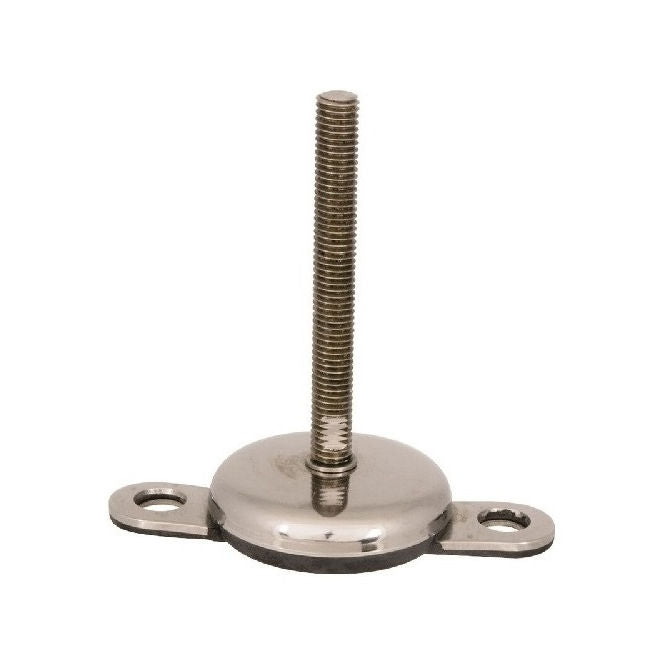 1102705 | MLM-127C-152-S4-AHY2 --- Levelling Studded Mounts - 1/2-13 UNC - 12.7mm - 74.9x22.1 mm Hygienic - Stainless Steel 304 Similar to A2, 18-8 HRB80 Mount