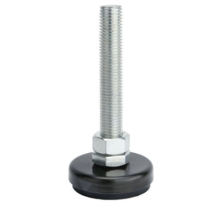1129644 | MLM-240M-200-CZRP (4 Pcs) --- Levelling Studded Mounts - M24 - 24x3mm - 80x34 mm Swivel - Steel Mount
