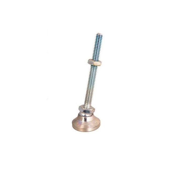 1056314 | MSM-048F-025-CCC (15 Pcs) --- Levelling Studded Mounts - 10-32 UNF - 4.76mm - 19.1x13.5 mm Swivel - Steel Mount