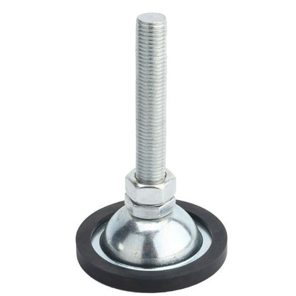 1092236 | MLM-100M-080-ZRP-ECO --- Levelling Studded Mounts - M10 - 10x1.5mm - 45x22.5 mm Economy - Steel - Zinc Mount