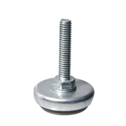 1072772 | MLM-064C-038-CNP-LD --- Levelling Studded Mounts - 1/4-20 UNC - 6.35mm - 35.1x12.7 mm Light Duty - Zinc Plated Steel Mount
