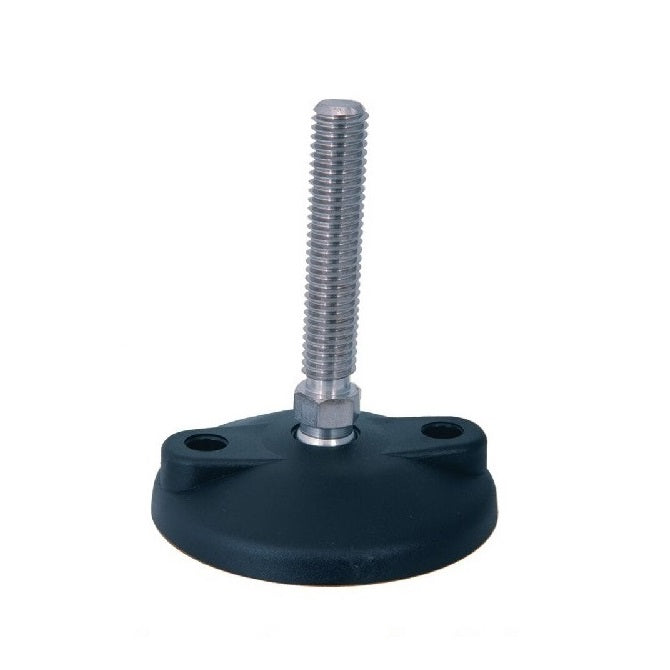 Levelling Studded Mounts - 3/4-10 UNC - 19.05mm - 122.9x17 mm Light Duty - Steel Mount