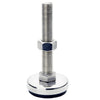 Levelling Studded Mounts - M12 -12x1.75mm- 50x25 mm - Stainless Steel 304 Similar to A2, 18-8 HRB80
