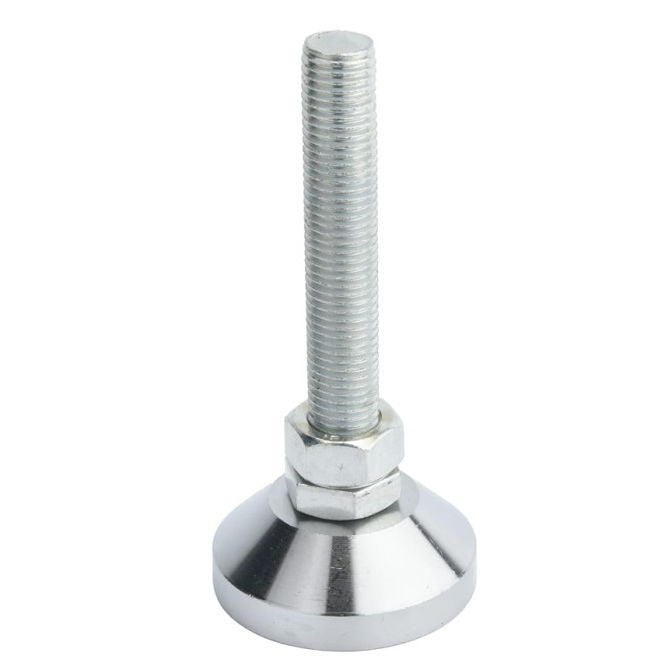 1092562 | MLM-100M-100-S4 --- Levelling Studded Mounts - M10 - 10x1.5mm - 60x28 mm Standard - Stainless Steel 304 Similar to A2, 18-8 HRB80 Mount