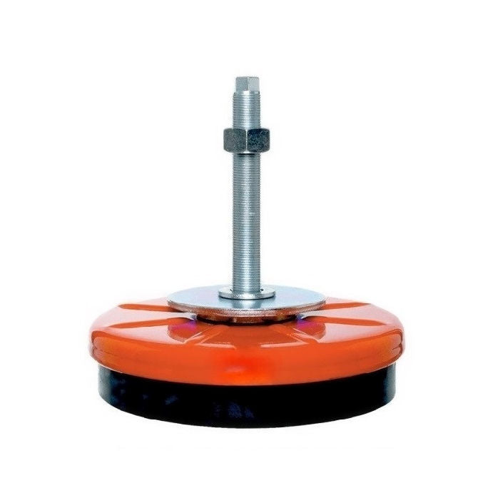 1220647 | MMI-1996-H --- Machinery Industrial Mounts - 1995.8 Kg - 158.75x100.076 mm Heavy Duty - Rubber and Steel Mount