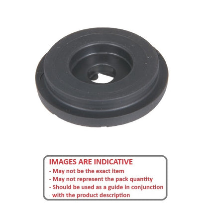 1150506 | MLP-0040-CR --- Levelling Cover Pads Mounts - 39.9 mm - 3.05 - - - Neoprene Rubber Mount