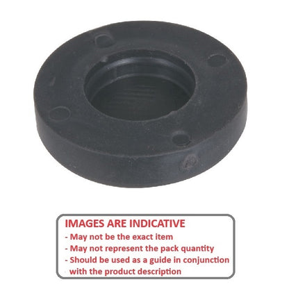 1158840 | MLP-0049-VR --- Levelling Vibration Pads Mounts - 48.8 mm - - - - Rubber Mount