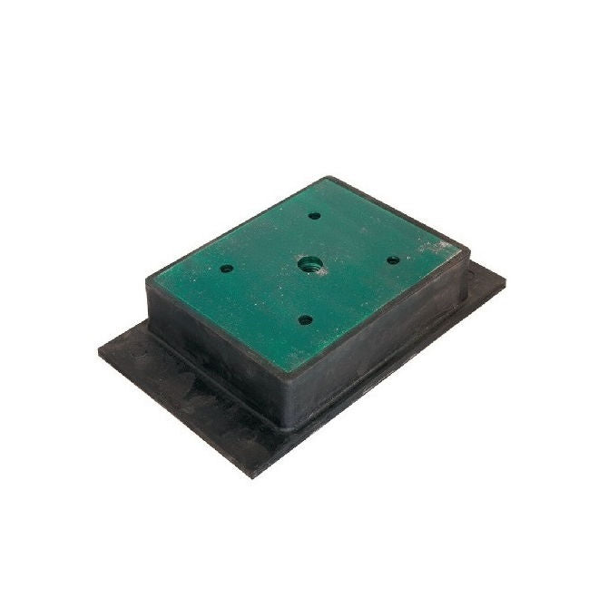 1221513 | MR4-4536 --- Rectangular 4 Bolt Mounts - 4535.9 Kg - 263.53x180.98 mm - Steel and Neoprene Mount