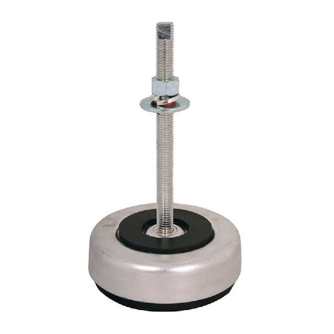 1220696 | MVI-2041-PC --- Vibration Isolation Pads Mounts - 2041 Kg - 1360 Kg - 139.7 Compression Shear - Steel and Neoprene Mount