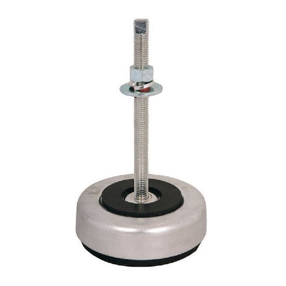 1218695 | MVI-0680-PC --- Vibration Isolation Pads Mounts - 680.4 Kg - 453.6 Kg - 88.9 Compression Shear - Steel and Neoprene Mount