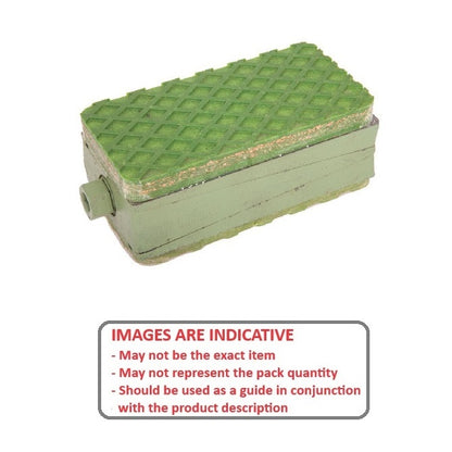 1219194 | MW-0907 --- Wedge Mounts - 907.2 Kg - 152.4x76.2 mm Light Duty - Steel Mount