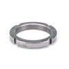 Bearing Locknuts Nuts - M60 Fine - 60x2mm - Left Hand mm 80 - 11 mm Left Hand Thread - Steel Nut