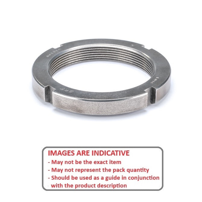 1097466 | KM00 (Each) --- Bearing Locknuts Nuts - M10 - 10x1.5mm - 18x4 mm Right Hand Thread - Steel Nut