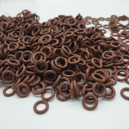 Fluoroelastomer Bulk O-Rings - 133x3 mm - Brown Fluoroelastomer - Fluoroelastomer - Brown O-Ring