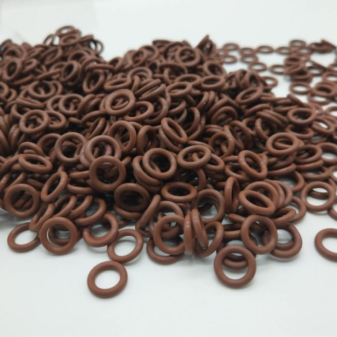 Fluoroelastomer Bulk O-Rings - 240.89x3.53 mm - Brown Fluoroelastomer - Fluoroelastomer O-Ring