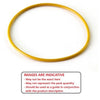 1162333 | ORB-04087-353-S70-223-Y (Pack of 250)  --- Silicone Rubber Bulk O-Rings - 40.87x3.53 mm - Yellow - Silicone Rubber O-Ring